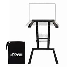 UNIVERSAL LAPTOP STAND: Fits most devices, including iPads, tablets, laptops, DJ mixers, and turntables. Perfect for work, gaming, school, or business use, this stand offers reliable support for all your needs. ANTI-SLIP & FOLDABLE: Features anti-sli...