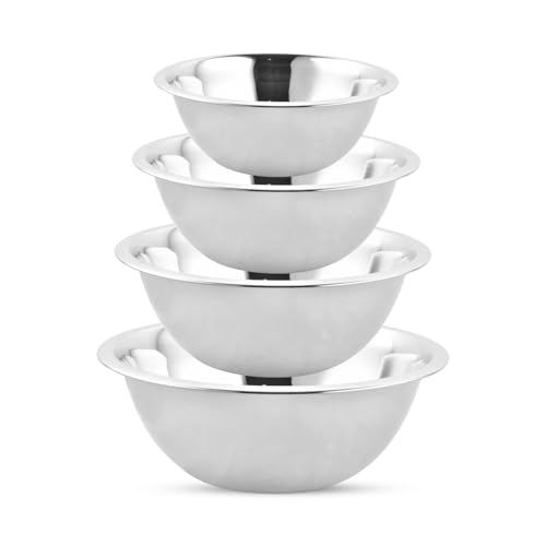 EVOKK Stainless Steel Mixing Bowl Set