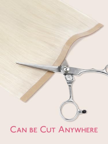 Image of WENNALIFE Multi-Piece Tape in Hair Extensions Human Hair, Tape in Weft