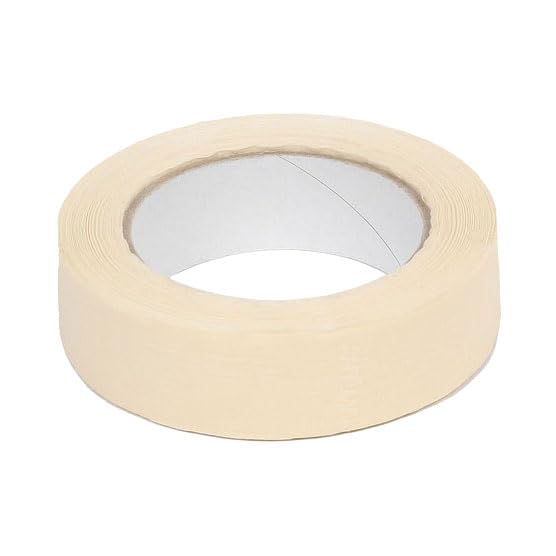 Ruban de masquage 30mm x 50m crème universel pour peinture et marquage