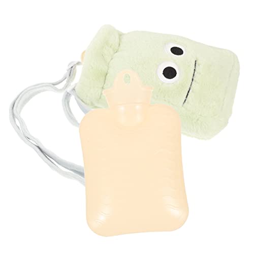BEBEMOKO Bolsa de agua caliente desmontable de animales de dibujos animados portátil para uso al aire libre para calidez y comodidad para adultos