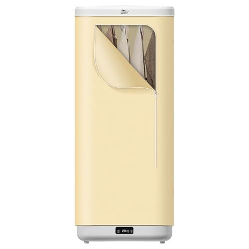 Uten Secadora de Ropa Eléctrica, 1000W Secadora Portátil, Temporizador, Control Remoto, Ideal para Viajes de Negocios, Dormitorios, Apartamentos, Hoteles, Campings