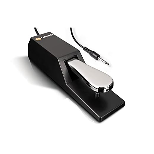 M-Audio SP-2 - Pedale di Sustain Universale per Tastiera Elettronica, Pianola, Pianoforte Digitale in Stile Pianoforte