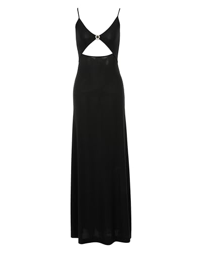 Robe Cache-Maillot Emporio Armani pour Femme en Noir Chic
