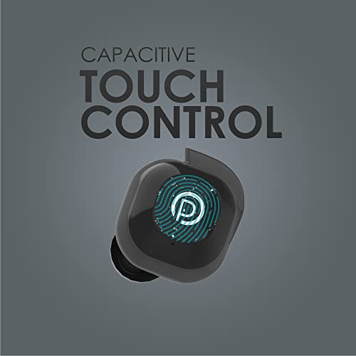 Image of Probus Audio T20 Tws True Wireless In Ear Earbuds Environment Noise Cancellation With Mic|Upto 20 Hours Playtime Smart Touch|Lightweight|Sweatproof-Black