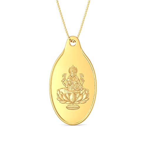 Joyalukkas 24kt (999) Purity 2gm/4gms/10gm Goddess Lakshmi Gold coin Pendant - Image 2