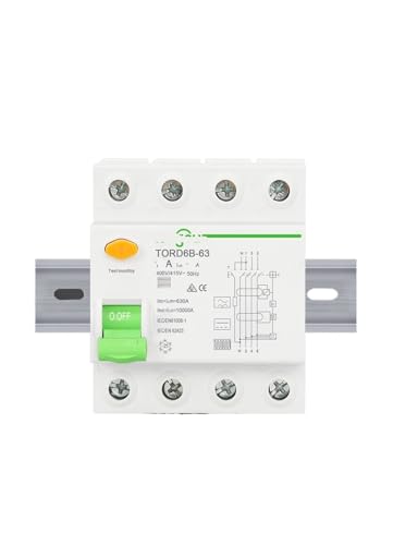 Disjoncteur Type B TORD6B-63 résout les coupures de votre borne de recharge auto 4P