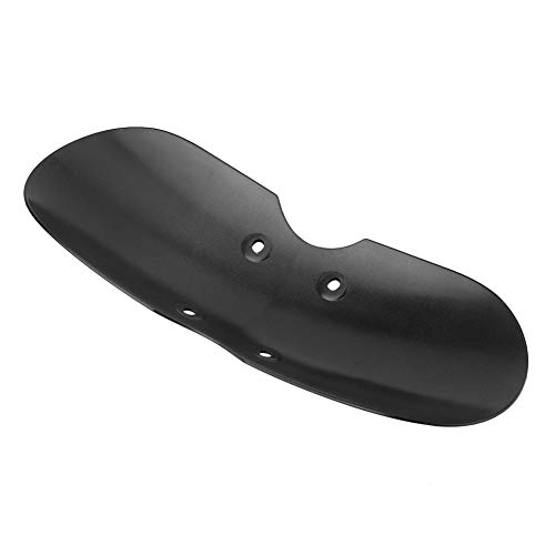 Image of Motorcycle Mudguard Fender Mudguard ABS Short Front Mudguard Cover Guard Fit for Bonneville /T100 /Scrambler /Thruxton 2001-2016(Black)