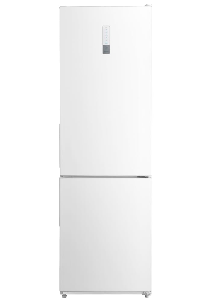 Teka - Frigorífico con congelador inferior, motor inverter y display en puerta. 188x60 cm - Modelo NFL 355 WH