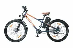 Motovolt Electric Cycle with Kivo Smart Plus Normal Range Up to 45 Kms and 26