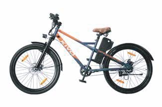 Motovolt Electric Cycle with Kivo Smart Plus Normal Range Up to 45 Kms and 26