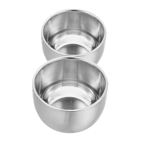 HAPINARY Unbreakable Shaving Foam Bowl Set 200ml Shave Cream Bowl for Men Shaving Lathering Mug Shave Soap Holder