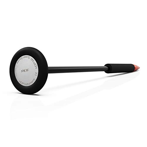 MDF Instruments Queen Square Neurologische Reflexhammer mit Spitze für oberflächliche Antworten - Schwarz (MDF545-11)