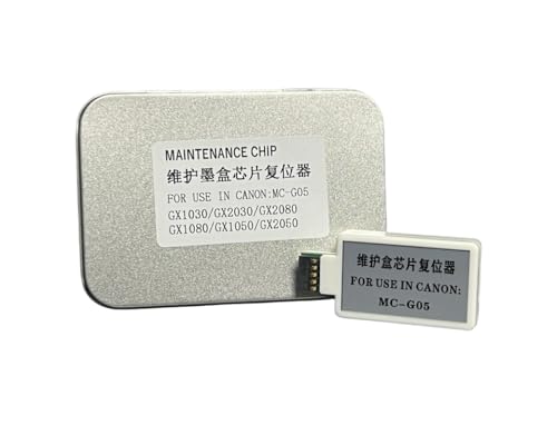 Chip reset MC G05 soluciona el error de caja de mantenimiento llena en GX2030
