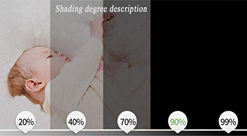 ZYWGG Blackout Curtain Window Curtains Black And White Stripe Art 2 Panels Drapes Eyelet Thermal Insulated Print Bedroom Darkening Curtains For Living Room 140 * 160Cm - Image 3