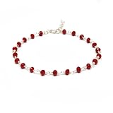 Multi Gemstone With Sterling Silver Necklace, Handmade 925 Silver Beaded Jewelry, boho Style Jewelry Gift For Wife/Her (Gold Finish, Aqua, 24 Inch)