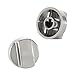 811195 Wolf Hood Knob Replacement Compatible with Sub-Zero Wolf Ranges Replaces 805328, KIP5D44, 5D44, B002MFNQ34 2 Pack