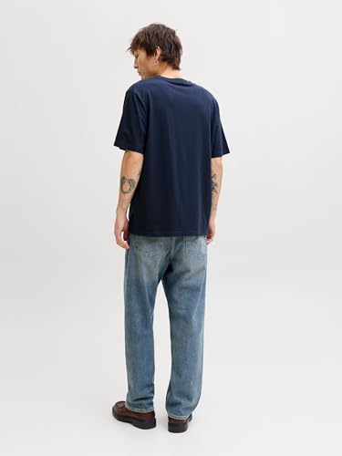 JACK & JONES Jjedover Slub Tee Ss Noos – Ansicht 4