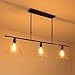 Produktbild Wuyeti kronleuchter Kronleuchter Moderne minimalistisches kreative Eisen Kronleuchter Wohnzimmer Restaurants DREI Kristallleuchter Hopper Abdeckung