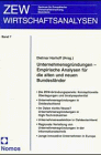 Preisvergleich Produktbild Unternehmensgründungen, Empirische Analysen für die alten und neuen Bundesländer