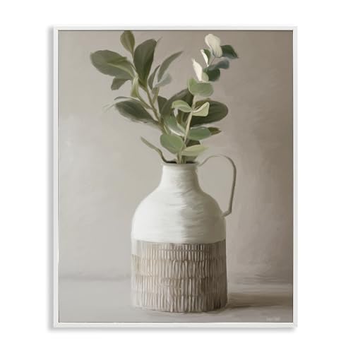 'Eucalyptus In Vase'| Framed Giclee Art