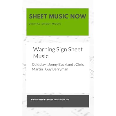 Warning Sign Sheet Music