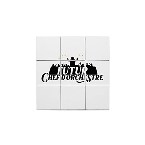 Carreaux céramique décoratif musique classique 32x32 cm pour une décoration murale originale