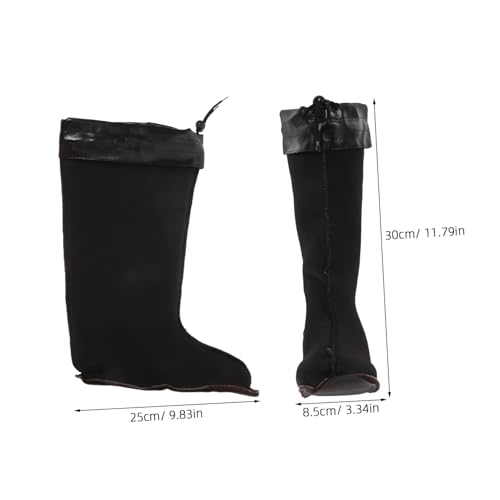 1pair Insulated Boot Liners for Men Cozy Thermal Inserts for Winter Rain Boots and Nonslip Comfort Accessory for Cold Weather Protection2