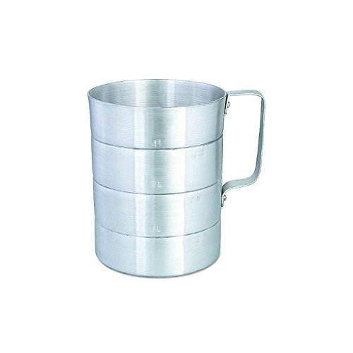 Browne 1 Qt Aluminum Dry Measuring Cup #TOP21