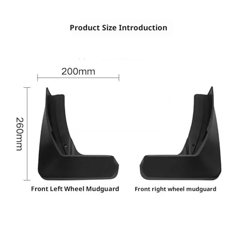Guardabarros para Cadillac CT6 2016-2021 listos para la lluvia 2