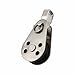 Pack of 2 Pulley Blocks for Cranes, Heavy Duty Made of Corrosion-Resistant 316 Stainless Steel for Cables and Ropes, Suitable for Marine, Chemical Plants and Industrial Applications