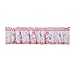 CribMATE Pink Floral Fox Nursery Decorative Window Valance for Girls 90' x 15' 1 Pieces