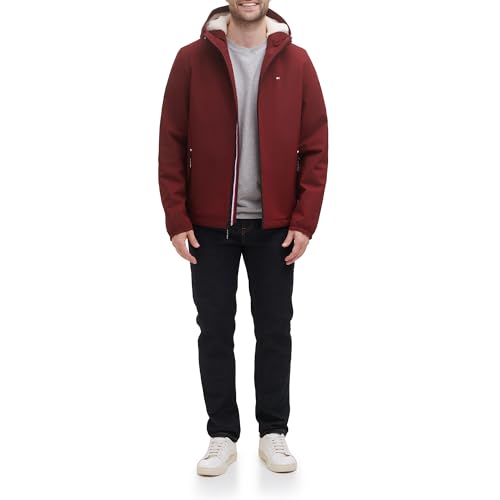Image of Tommy Hilfiger Men's Quilted Hooded Puffer Jacket