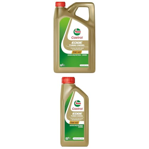 Bundle | Castrol EDGE TURBO DIESEL 5W-40 Motoröl, 5L + 1L Bundle | Castrol EDGE TURBO DIESEL 5W-40 Motoröl, 5L + 1L