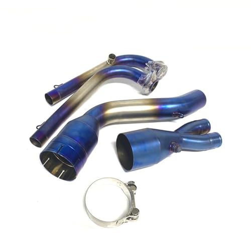 Raccord coudé pour tuyau d'échappement 51mm acier : réparez votre TMAX
