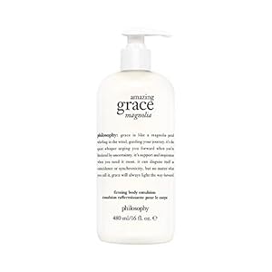 philosophy amazing grace magnolia body lotion | 480ml | body moisturiser for dry skin | firming body emulsion