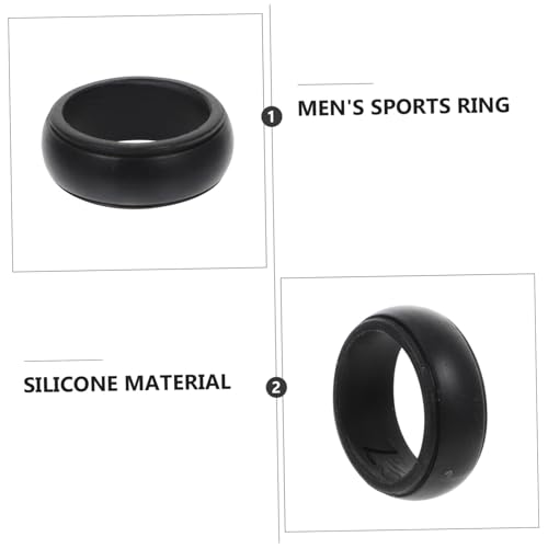 Anillas de silicona para mujer 8 piezas miniatura 4
