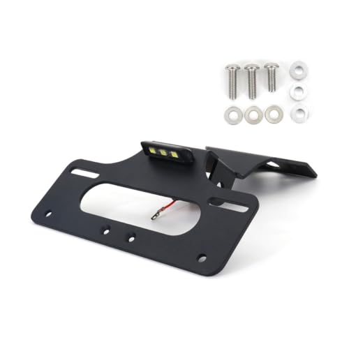 Plaque support moto Honda CRF300L anti vibration arrière