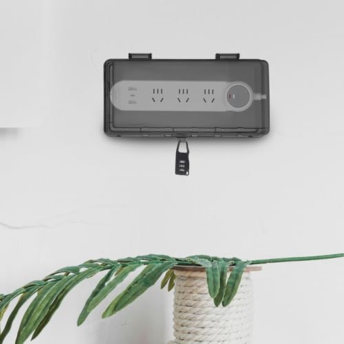 Boîte électrique étanche extérieure COLLBATH couvercle de prise en ABS durable