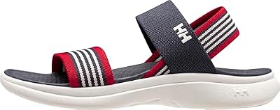 Helly Hansen Mujer Sandalias Risor, Azul Marino, 37