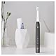 Oral-B Pulsonic Slim Clean 2000 Elektrische Schallzahnbürste/Electric Toothbrush, 2 Putzmodi für Zahnpflege und gesundes Zahnfleisch mit Timer, Designed by Braun, schwarz, 1 stück (1er Pack)