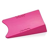Top Rated Jamm Door Stopper. Patented Door Stop Design Holds Doors in BOTH Directions. Outperforms other Door Stops and Decorative Door Wedges. Premium Non Rubber Hardware - Cerise Pink 1-Pk (Size 1)
