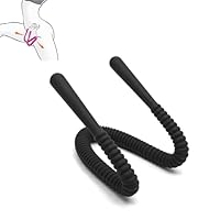 Schamlippenspreizer Vagina, Intimate Spreader Schamlippenspreizer, Silikon-Spreizer Spreizfreude,Vaginal Dilator Toy zur Stimulation des G-Punktes (Schwarz)