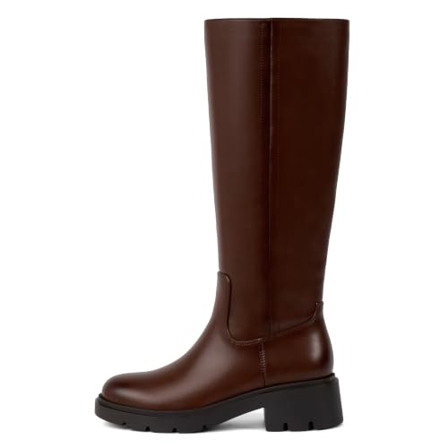 Modatope Women Knee High Boots Fall Tall Riding Boots, Brown, 7 by Modatope - Used condition - Image 4