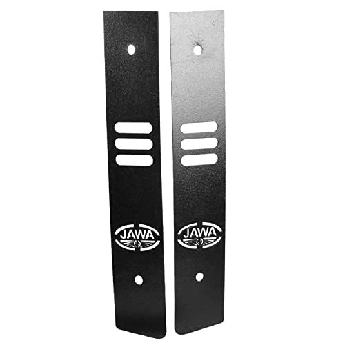 Image of Jawa Radiator Grill Guard Skull Face Black For Jawa 42.Jawa Perak, Classic