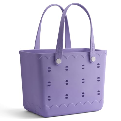 Rubber Beach Bag Waterproof Washable Tip-Proof Durable Tote Bag for Beach Boat Pool and Sports X Large Rubber Tote3