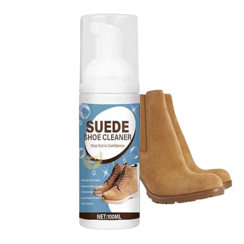 Genérico Limpiador Espumoso para Zapatos | Spray de Limpieza Portátil de 100 ml | Kit De Cuidado Para Zapatillas De Cuero,Para Hombre Mujer Adultos Hogar Lavado Y Tejidos
