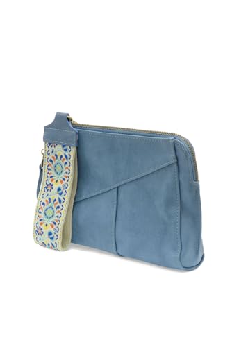 Image of Joy Susan Woven Strap Crossbody: Gigi Wristlet