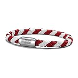 Finest Hero Fußball Armband Handmade aus Trikots Fan Artikel Geschenk Vereine (Cottbus, XL)