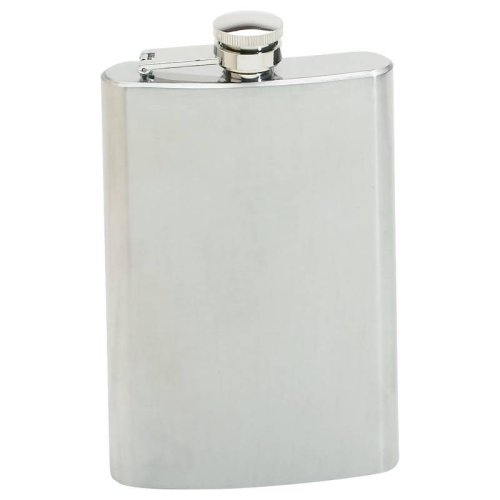 New Flask Stainless Steel 8 Ounce Liquor Hip Flask New! #TOP29